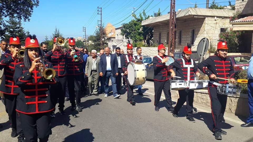 Pro parade, zaffe in beirut